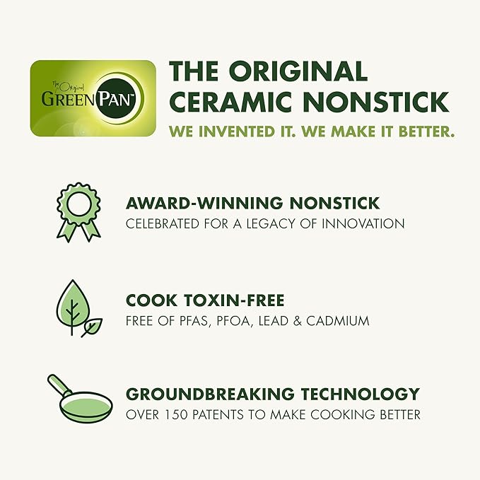GreenPan Advanced 10.5”x 20” Electric Griddle with Warming Drawer, Healthy Ceramic Nonstick PFAS-Free Coating, Temperature Control, Easy and Versatile Countertop Meals, Dishwasher Safe, Clay