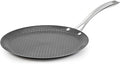 Cuisinart FusionPlus Hybrid Nonstick Stainless Steel Cookware, 12-Inch Round Griddle Pan with PFAS-Free PURELYSEAR Ceramic Technology, Scratch Proof, Cool Grip Handles, Dishwasher Safe