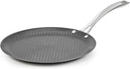 Cuisinart FusionPlus Hybrid Nonstick Stainless Steel Cookware, 12-Inch Round Griddle Pan with PFAS-Free PURELYSEAR Ceramic Technology, Scratch Proof, Cool Grip Handles, Dishwasher Safe