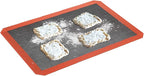 Silicone Baking Mat Nonstick Food Safe Tray Pan Liners Perfect Bakeware for Making Cookies, Macarons, Bread and Pastry (14x22"/ 2 Pack)