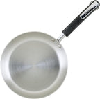 Farberware Brilliance Stainless Steel Cookware Pots and Pans Set with Kitchen Cooking Tools and Glass Lids, 10 Piece, Dishwasher Safe and Induction Ready, Stainless Steel