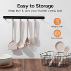 Onader Kitchen Utensils Set, Silicone Non Toxic Cooking Utensils, 6 Pcs Heat Resistant Kitchen Gadgets Set for Nonstick Cookware - Khaki