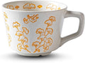 Ceramic Mug 11 oz Unique Luxurious Cup, Mug for Coffee Milk Latte Cappuccino Tea, Office Home Dishwasher Microwave Freezer Safe Stoneware Handmade Minimalist Cup Yellow