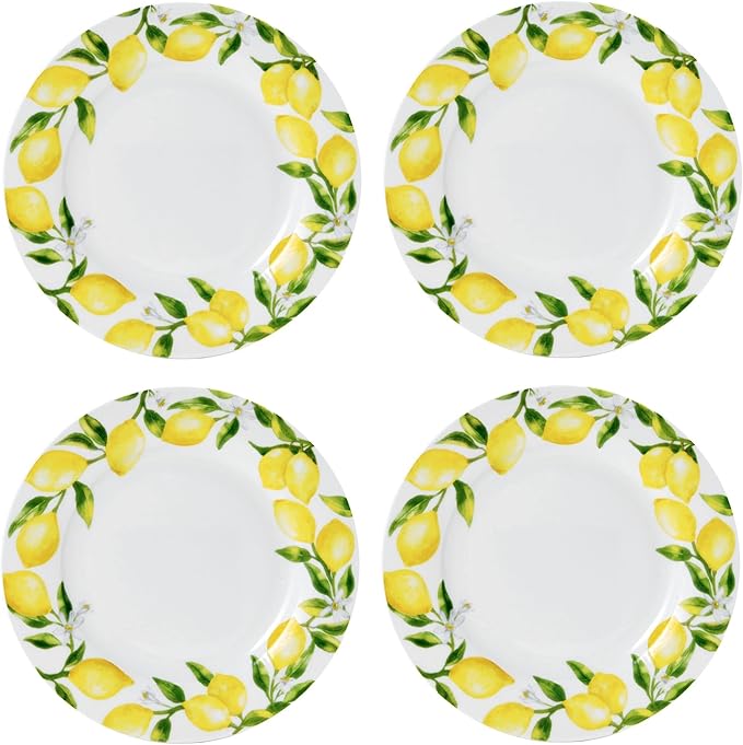 Mikasa Lemons 16-Piece Dinnerware Set, Service For 4, Multicolor