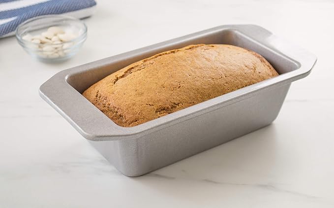 USA Pan American Bakeware Classics 1-Pound Loaf Pan, Aluminized Steel, 1 Pound (Pack of 6)