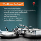 Hestan - ProBond Collection - Professional Clad Stainless Steel 10-Piece Ultimate Cookware Set, Induction Cooktop Compatible