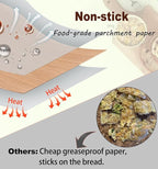 Loaf Pan Liners, Loaf Pan Liners for Baking Bread 9x5, Bread Pan Parchment Liners, 150pcs Bread Pan Liners for Baking