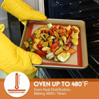 STATINT Non-Stick Silicone Baking Mat, Premium Food Safe - Pack of 4