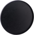 Round Trays Home Decor, 11.8" Large Round Wood Tray for Ottoman, Large Tray for Ottoman Coffee Table Candle Holder, Wooden Serving Decorative Trays for Home Kitchen