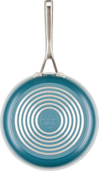 KitchenAid Hard Anodized Ceramic Induction Nonstick Cookware Frying Pan/Skillet, Dishwasher Safe, 10 Inch Non Stick Fry Pan with Stainless Steel Handle - Agave Blue