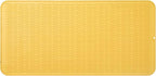 MicoYang Silicone Dish Drying Mat for Multiple Usage,Easy clean,Eco-friendly,Heat-resistant Silicone Mat for Kitchen Counter or Sink,Refrigerator or Drawer Liner Yellow 5XL 36inches x 18inches