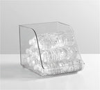 iDesign Water Bottle Organizer for Fridge - Clear - Made in USA