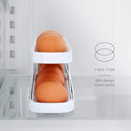 YouCopia RollDown™ Egg Dispenser, Space-Saving Rolling Eggs Dispenser and Organizer for Refrigerator Storage