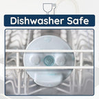 BeraTek Scrub Daddy Holder - Keep Sponges Clean and Dry with the Sponge Holder for Kitchen Sink - Compatible Scrub Mommy Holder - White, 1-Pack