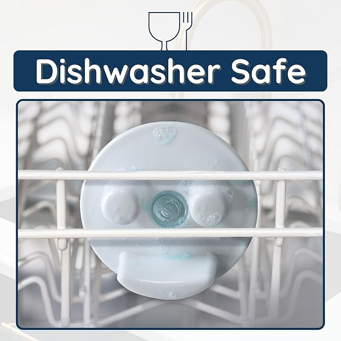 BeraTek Scrub Daddy Holder - Keep Sponges Clean and Dry with the Sponge Holder for Kitchen Sink - Compatible Scrub Mommy Holder - White, 1-Pack