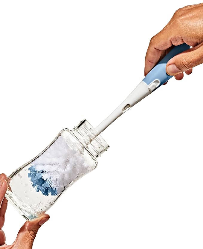 OXO Tot Bottle Brush with Stand, Baby Bottle Brush