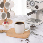 Coffee Mugs Set of 6, 14 oz Coffee Cups Ceramic, Ceramic Mug with Handle and Speckled Patterns for Coffee, Tea, Cocoa, Milk, Microwave & Dishwasher Safe