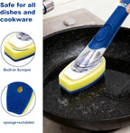 CELOX Dish Wand, Non-Scratch Dish Scrubber with soap Dispenser