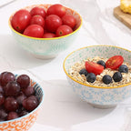 Ceramic Bowls, 10 Oz Small Bowl, Set of 8 Ice Cream Bowls, Dessert Bowl for Salsa, Rice, Sauce, Side Dishes, Snack, Condiment, 4.75 Inch-Microwave Dishwasher Safe