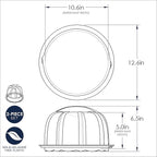 Nordic Ware Translucent Bundt Cake Keeper