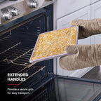 KitchenAid 10 x 15-In Nonstick Swiss Engineered Aluminized Steel Baking Sheet, Dishwasher Safe, Wildflower