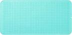 MicoYang Silicone Dish Drying Mat for Multiple Usage,Easy clean,Eco-friendly,Heat-resistant Silicone Mat for Kitchen Counter or Sink,Refrigerator or Drawer Liner Mint 5XL 36inches x 18inches