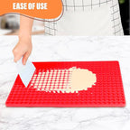 Chocolate Chip Mold with 468 Boba Cavities - 15,7"x11" Silicone Dog Treat Mold with Temperature Range from -40℉ to 446℉ - Versatile Silicone Dog Treat Molds for Baking and Freezing Treats & Chocolate