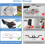Cord Organizer for Appliances, 8 Pack Upgraded Kitchen Appliance Cord Organizer Stick On Appliance Wire Organizer Wire Wrapper for Kitchen Appliances Mixers, Coffee Maker, Pressure Cooker
