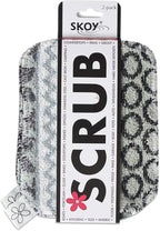 Skoy Scrub, 2-pack Reusable, Non-Scratching Dish Scrubber for Kitchen and Household Cleaning, Planet-Friendly, Dishwasher Safe Soft Scrub, Monochromatic Colors