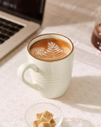 famiware Jupiter Coffee Mugs Set of 4, 13 oz Coffee Mug, Microwave and Dishwasher Safe, Coffee Cups with Handle for Coffee, Tea, Cocoa, Milk, Multi-color