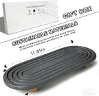 Instant Dry Sink Tray, Anti-Slip Stone Sink Caddy, Durable Kitchen Sink Organizer, Quick Dry Water Absorbing Stone Tray for Bathroom Counter, Stone Soap Tray -Dark Gray