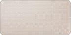 MicoYang Silicone Dish Drying Mat for Multiple Usage,Easy clean,Eco-friendly,Heat-resistant Silicone Mat for Kitchen Counter or Sink,Refrigerator or Drawer Liner Tapioca 5XL 36inches x 18inches