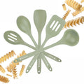 Starpack 'Stir & Serve' Silicone Cooking Utensils Set (5 Pcs) - 10.5" - Kitchen Utensil Set Heat Resistant to 600°F - Kitchen Utensils for Nonstick Cookware - Silicone Utensil Set for Mixing & Cooking