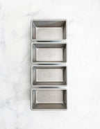 USA Pan Bakeware Nonstick Mini Loaf Pan, Set of 4, Aluminized Steel