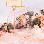 DaYammi 175 Pcs Pink Plastic Plates Dinnerware Set (25 Guests), Pink Disposable Plates, Hammered Party Platos Set Include Dinner Platos, Dessert Plates, Cups, Cutlery for Mother's Day Party