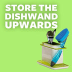 Scotch-Brite Non-Scratch Dishwand Kit, Includes 1 Wand & 7 Refill Pads, Keep Hands Out of the Mess