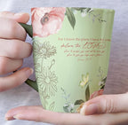 BTaT- Christian Coffee Cups, Set of 6, 12oz, Bible Verse Mugs, Christian Mugs, Scripture Coffee Cups