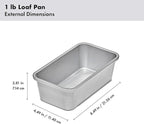 OXO Good Grips Non-Stick Pro Clear Coated Metal Bakeware 1lb Loaf Pan