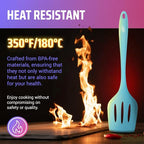 Kaluns 24 Pcs Silicone Cooking Utensils Set - Can Opener, Masher, Turner, Spatula, 446F Heat Resistant, Non-Stick, Premium Silicone & Stainless Steel