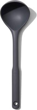 OXO Good Grips Silicone Everyday Ladle, 719812689807, Peppercorn, One Size