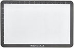 KitchenAid Silicone Medium Baking Mat, 9x14-Inch, Gray