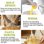 Kitchen Cooking Utensil Set, Fungun 35 pcs Cooking Utensils - Nonstick Kitchen Utensils Cookware Set Spatula Set -Kitchen Gadgets Utensils Set, Kitchen Tools Gift-khaki