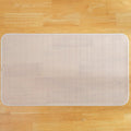 MicoYang Silicone Dish Drying Mat for Multiple Usage,Easy clean,Eco-friendly,Heat-resistant Silicone Mat for Kitchen Counter or Sink,Refrigerator or Drawer Liner Translucent 4XL 32 inches x 18 inches