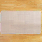 MicoYang Silicone Dish Drying Mat for Multiple Usage,Easy clean,Eco-friendly,Heat-resistant Silicone Mat for Kitchen Counter or Sink,Refrigerator or Drawer Liner Translucent 4XL 32 inches x 18 inches