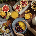 Wrova Wheat Straw Bowl Sets,6 PCS Unbreakable Cereal Bowl 36 OZ,Microwave and Dishwasher Safe Bowls,Dorm Bowl Sets BPA Free for Serving Cereal,Oatmeal and Salad (Grey)