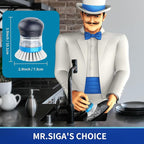 MR.SIGA Soap Dispensing Palm Brush Refill, Pack of 4