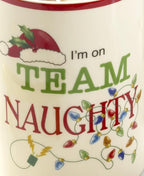 Lenox Coffee Mug, Naughty & Nice 14 Oz Mugs Set Of 2, Ceramic Material, Microwave Safe, Dishwasher Safe, Christmas Drinkware Set Mugs for Coffee and Tea, Christmas Decoration (14 Oz, Set Of 2)