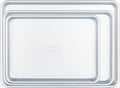 Viking Premium 3-Piece Nonstick Baking Sheet Pan Set, Made without PFAS, Heavy Gauge Aluminized Steel Cookie Sheets with Reinforced Iron Frame, 13, 15 & 18-Inch, Oven Safe to 475F