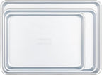 Viking Premium 3-Piece Nonstick Baking Sheet Pan Set, Made without PFAS, Heavy Gauge Aluminized Steel Cookie Sheets with Reinforced Iron Frame, 13, 15 & 18-Inch, Oven Safe to 475F
