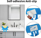 Cute Hanging Sponge Holder, Drainable Kitchen Sink Organizer, Scrub Sponge Stand Storage Rack with Smiley Design, Sink Accessories (Orange)